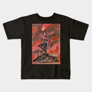 Red Anarchist Kids T-Shirt